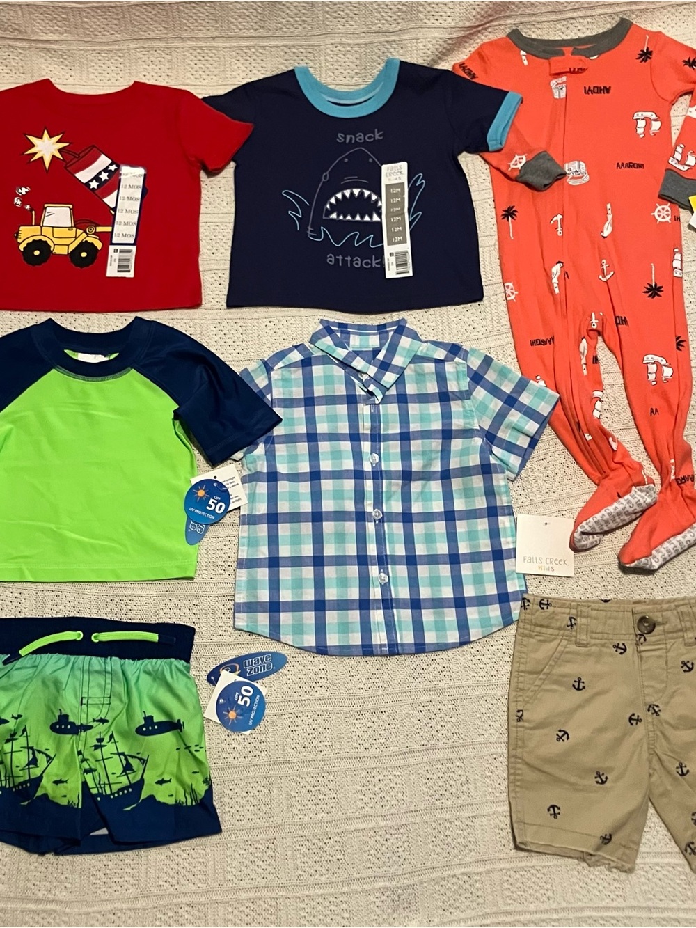 12m Summer Clothes LOT NEW